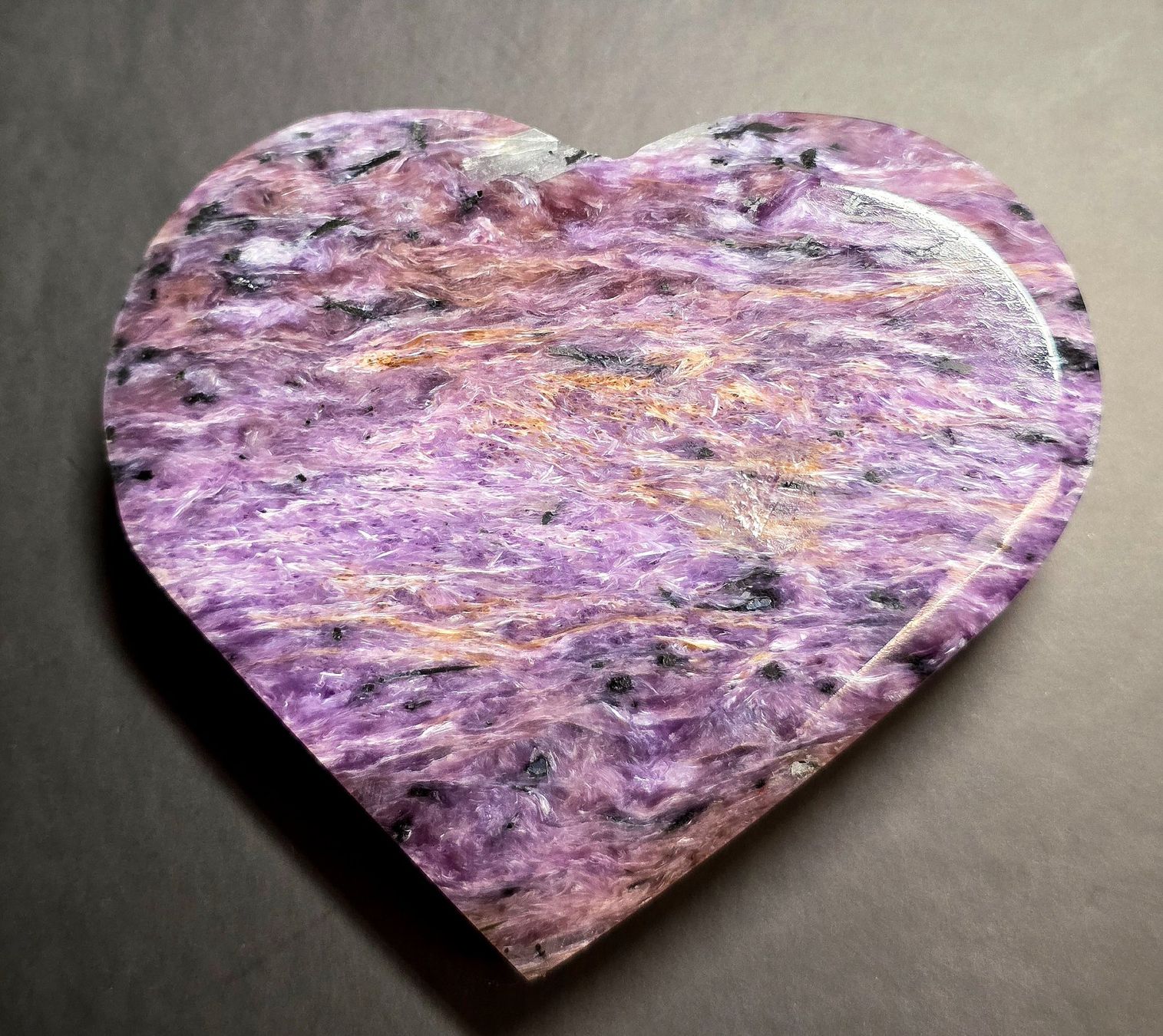 Minerali & Pietre curative: Charoit Herz 203g – Nuovo e nell'imballaggio originale da Matzingen venduto da Shay_Crystalz 1