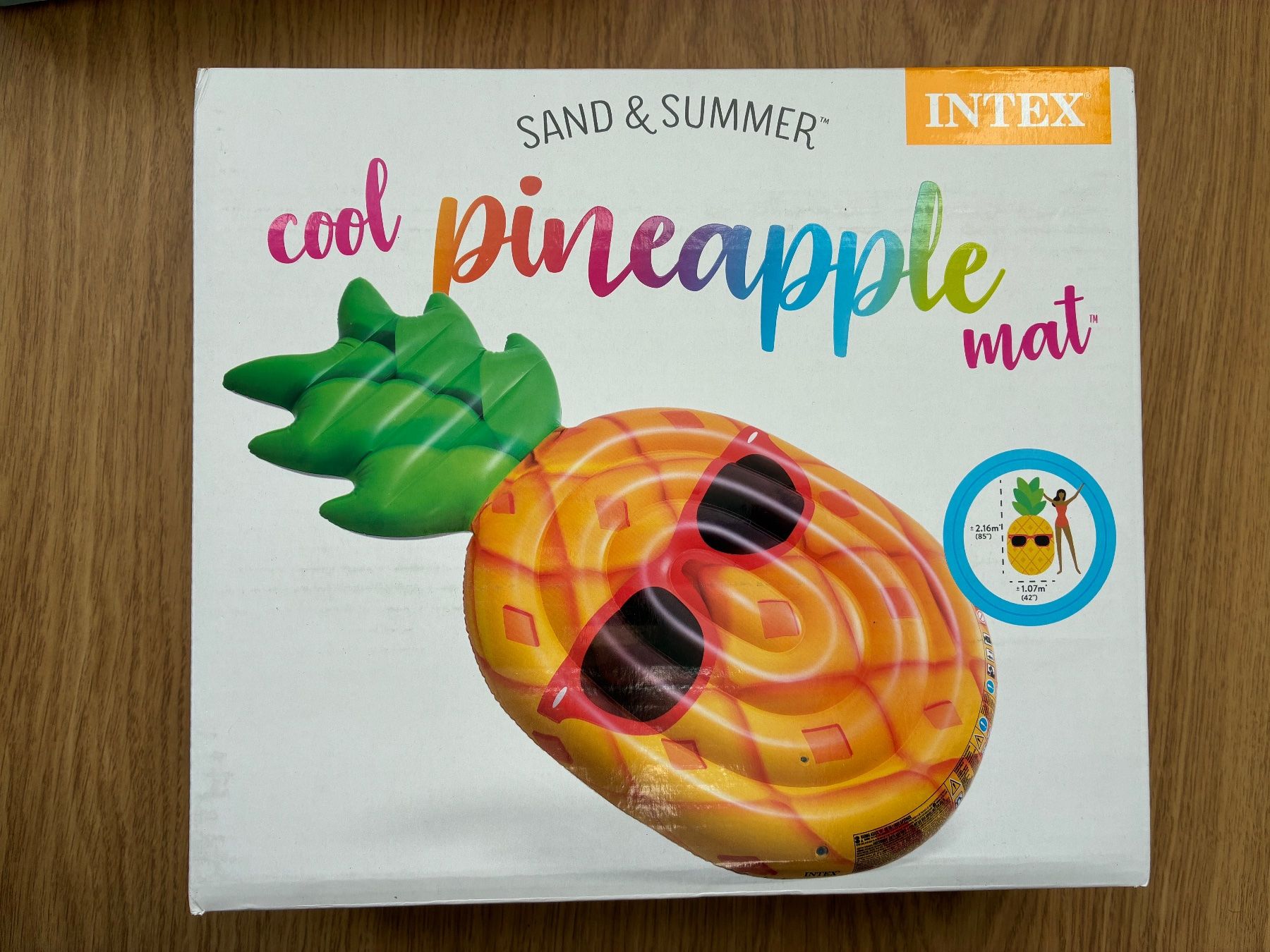 Bouées: INTEX aufblasbare Ananas "Cool Pineapple" Luftmatratze – Neuf avec emballage d'origine à Bülach par gina52