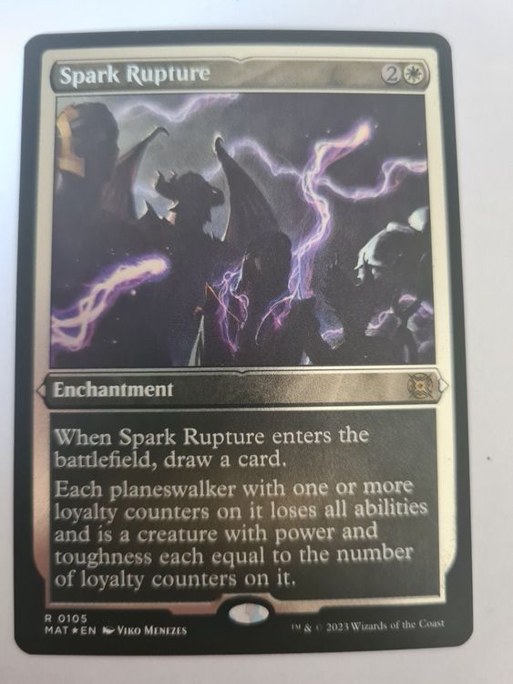 Spark Rupture, Etched Foil, MAT-0105 | Kaufen auf Ricardo