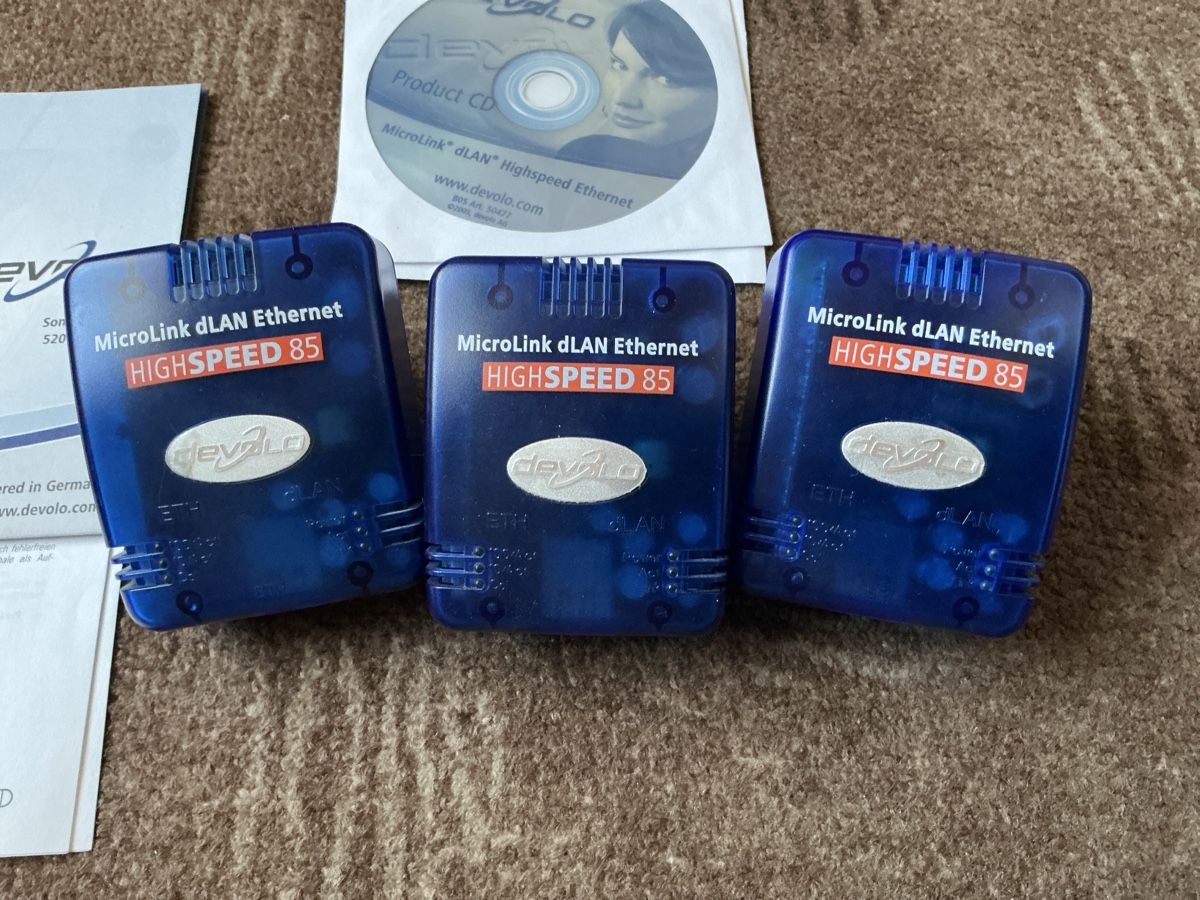Devolo Lecteurs & Adaptateurs: Devolo MicroLink dLAN Ethernet Highspeed 85 Powerline – D'occasion à Wängi par Madella 1