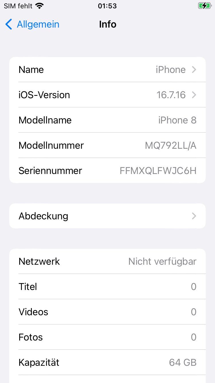 Apple Telefoni cellulari / Smartphones: Apple iPhone 8 Smartphone Silber 64GB – Usato da Zürich venduto da DaMoero 4