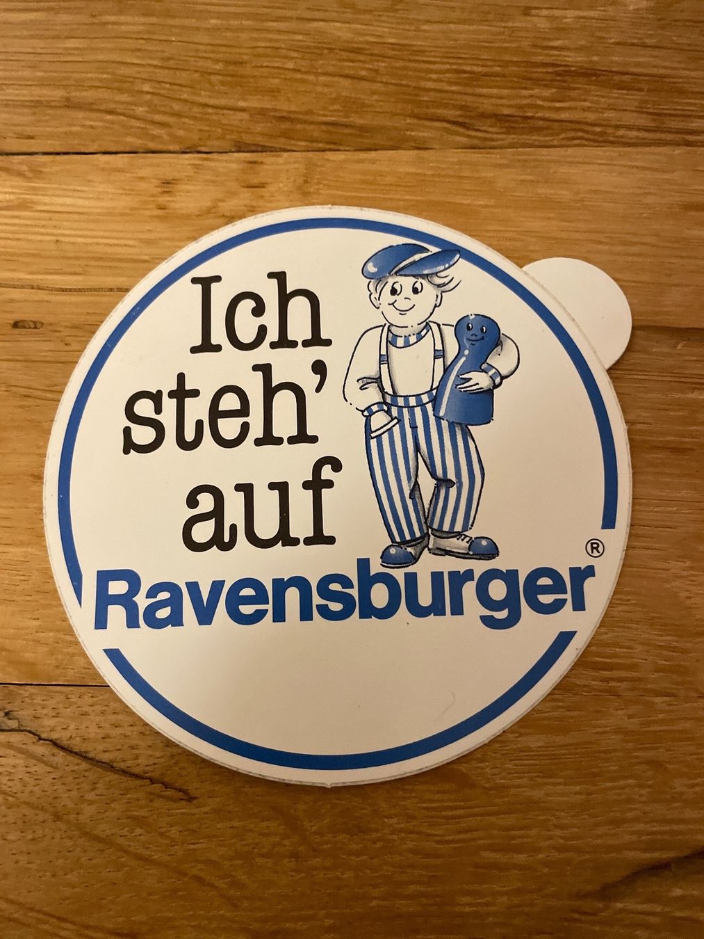 Aufkleber: Ich steh auf Ravensburger Abziehbild, Sticker – Gebraucht aus Winterthur von cheerio97 1