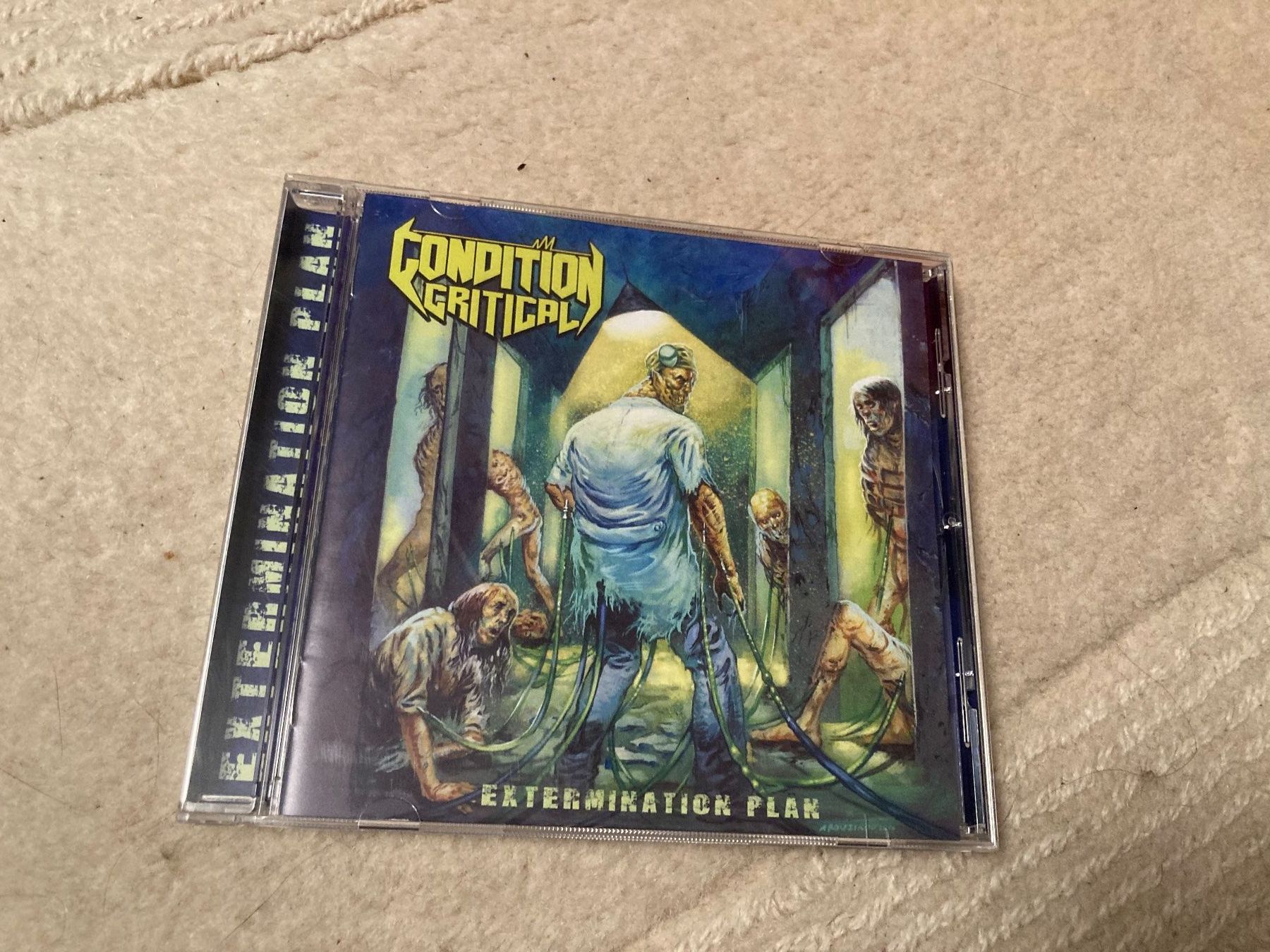 CD: Condition Critical - Extermination Plan (CD) 1st. 2016 – Usato da Wagenhausen venduto da Novafreund283