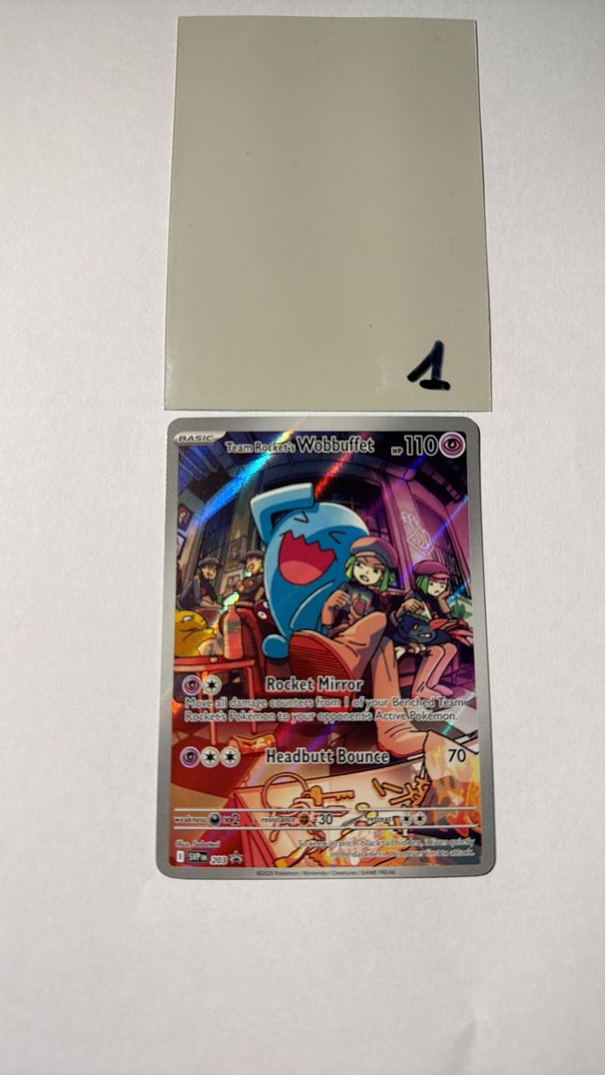 Pokémon Cartes à collectionner: Team Rocket's Wobbuffet PROMO – Neuf (Voir description) à Ascona par Prime333389