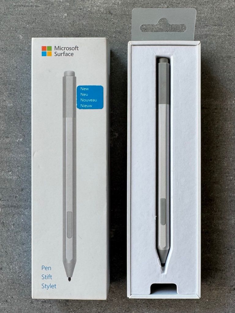 Microsoft Penna & Evidenziatori: Microsoft Surface Pen - 1776 - Eingabestift - Etui - silber – Usato da Zürich venduto da Alot16 2