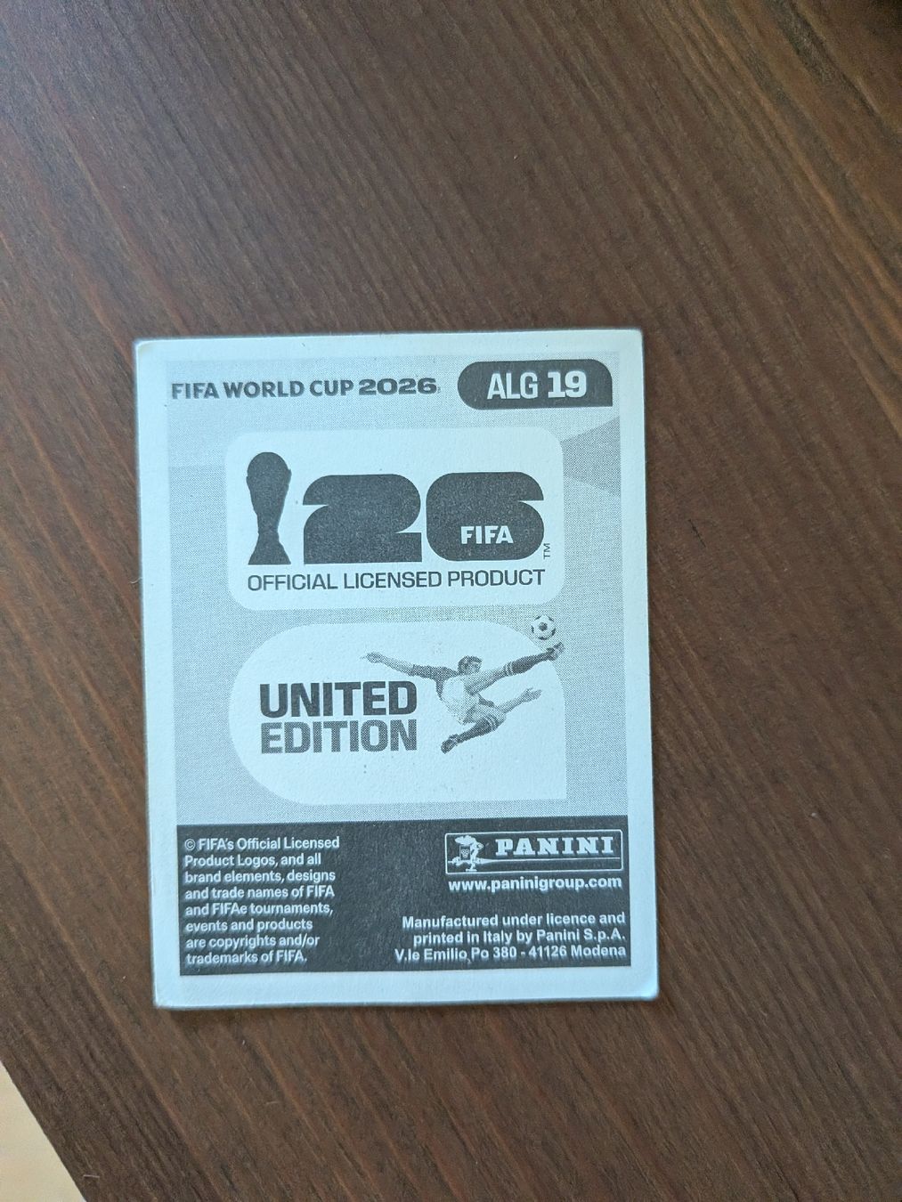Panini Carte collezionabili: Panini Bild ALG 19 – Usato da Eschenbach SG venduto da SanFranciscoCalifornia 1