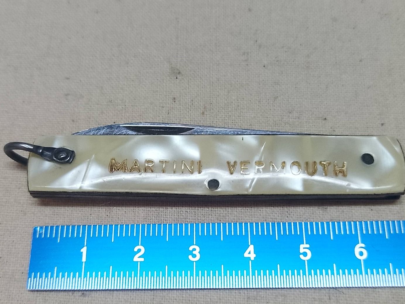Taschenmesser: Messer - "Martini Vermouth" - Pubblicitario – Gebraucht aus Sorengo von 74in