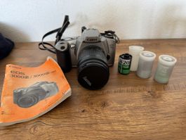 Appareil photo argentique Canon EOS 3000N - objectif 28-80mm