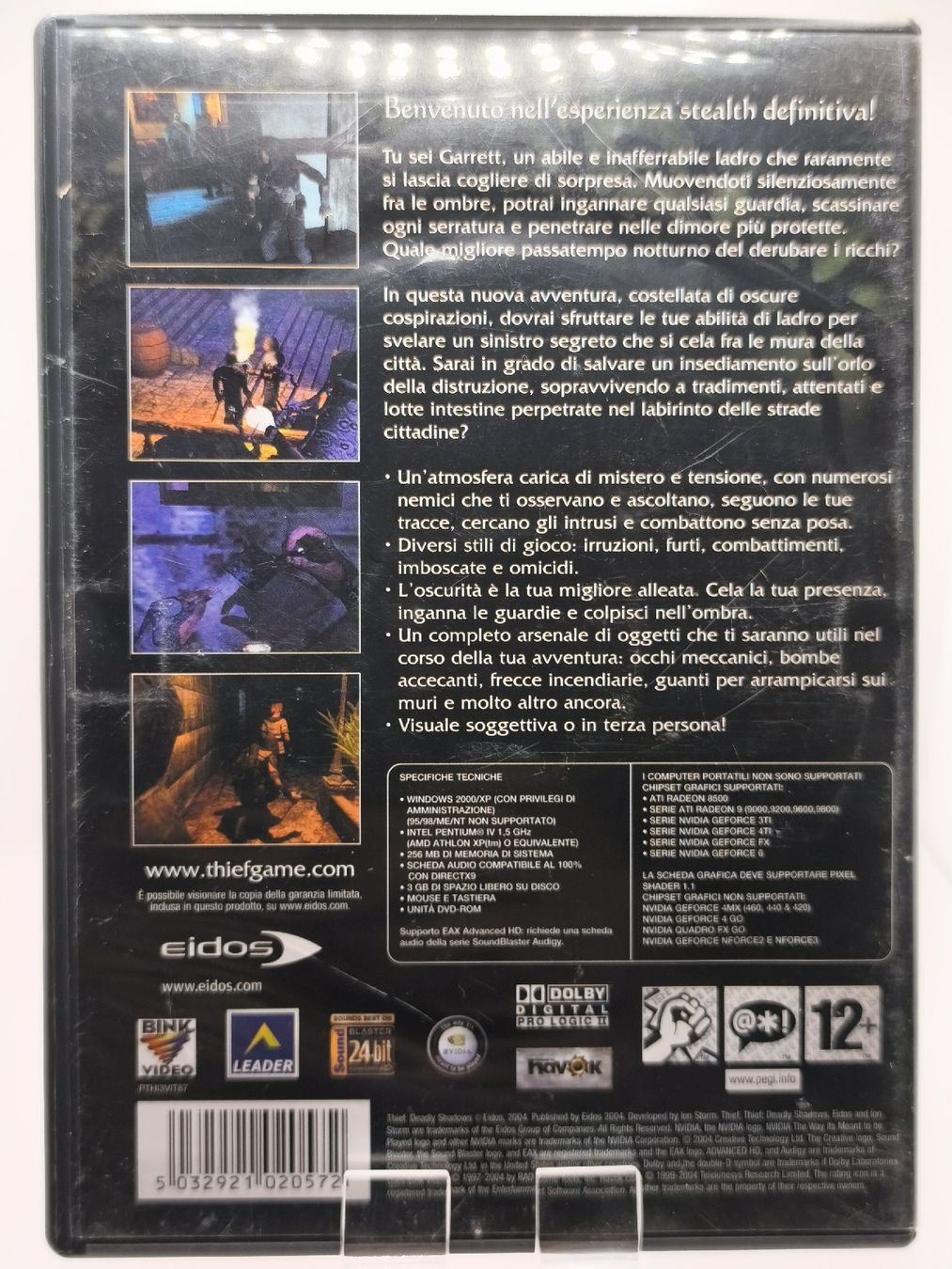 Microsoft Spiele: Jeu PC Thief Deadly Shadows Eidos bon état – Gebraucht aus Conthey von Th3gr4yf0x 1