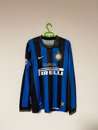 Inter Milan Javier Zanetti 4 Nike Pirelli 2010