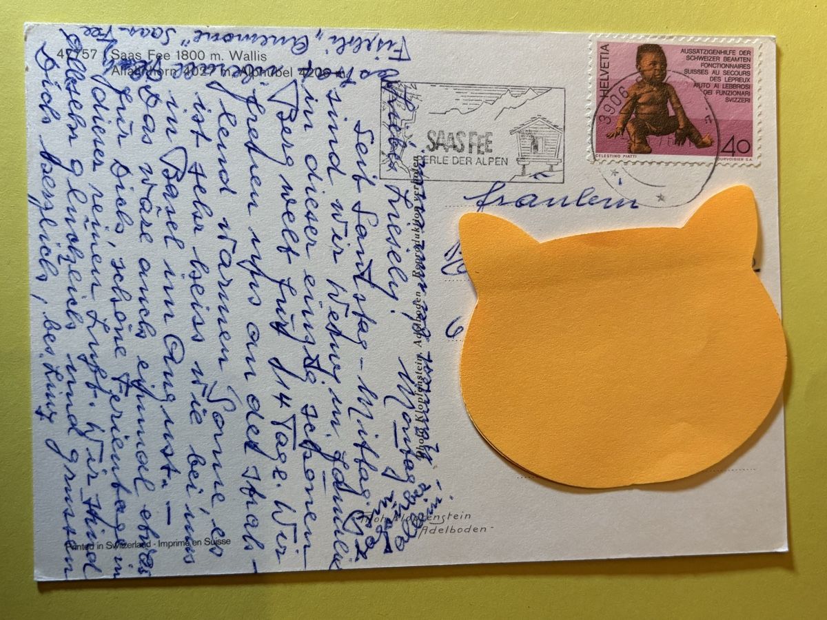 Cartoline postali: AK von Saas Fer – Usato da Rümlang venduto da Kartenpost1 1