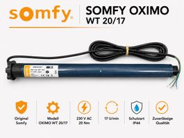 Somfy Oximo 50 WT 20/17 Absolute Neuware ø50 LT50