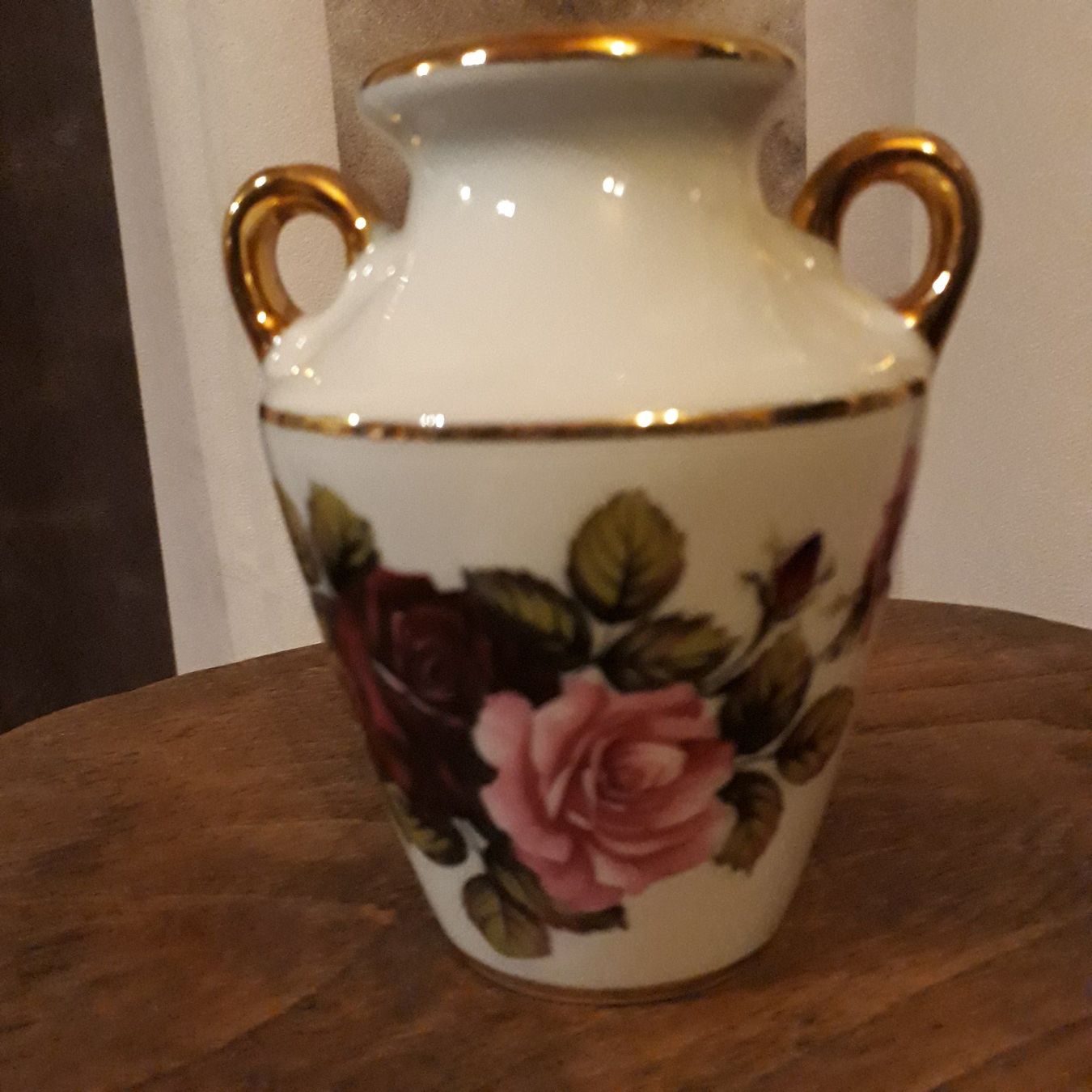 Vasen & Gefässe: Porzellan  Vase  Blumenmuster – Gebraucht aus Schaffhausen von max_c62l 1