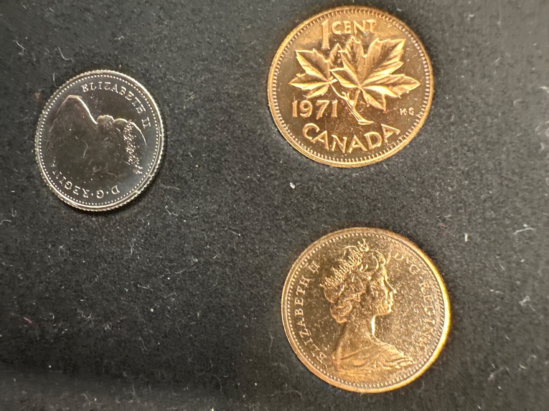 Tutti le monete: Münzsatz Canada 1971 mit Originalbox – Nuovo e nell'imballaggio originale da Herisau venduto da herau 4