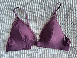 Soutien-gorge triangle violet