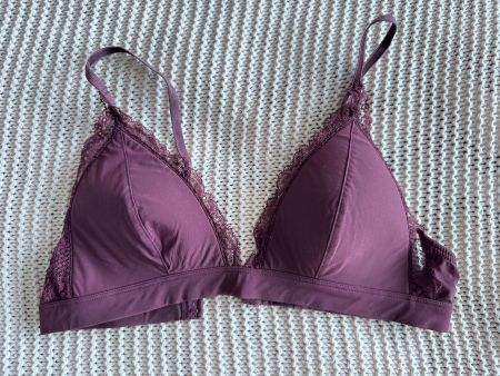 Soutien-gorge triangle violet