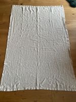 Sofadecke / Zierdecke / Strickdecke – Creme, 110 × 160 cm
