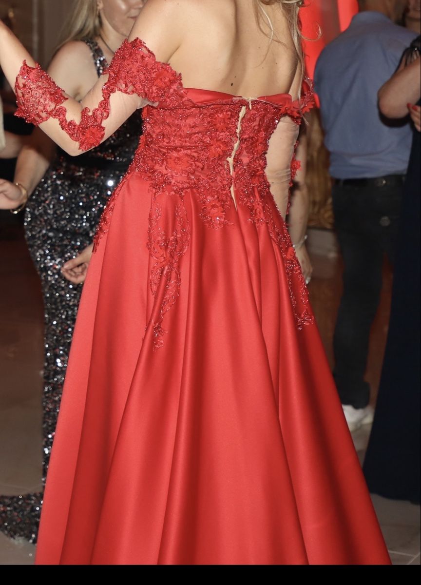 Vestiti: Rotes Abendkleid (Grösse S/M) – Nuovo (secondo la descrizione) da Bülach venduto da alb_2tvf 1