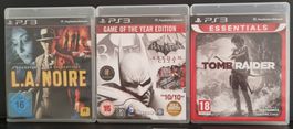 Batman Arkham City & L.A. Noire & Tomb Raider