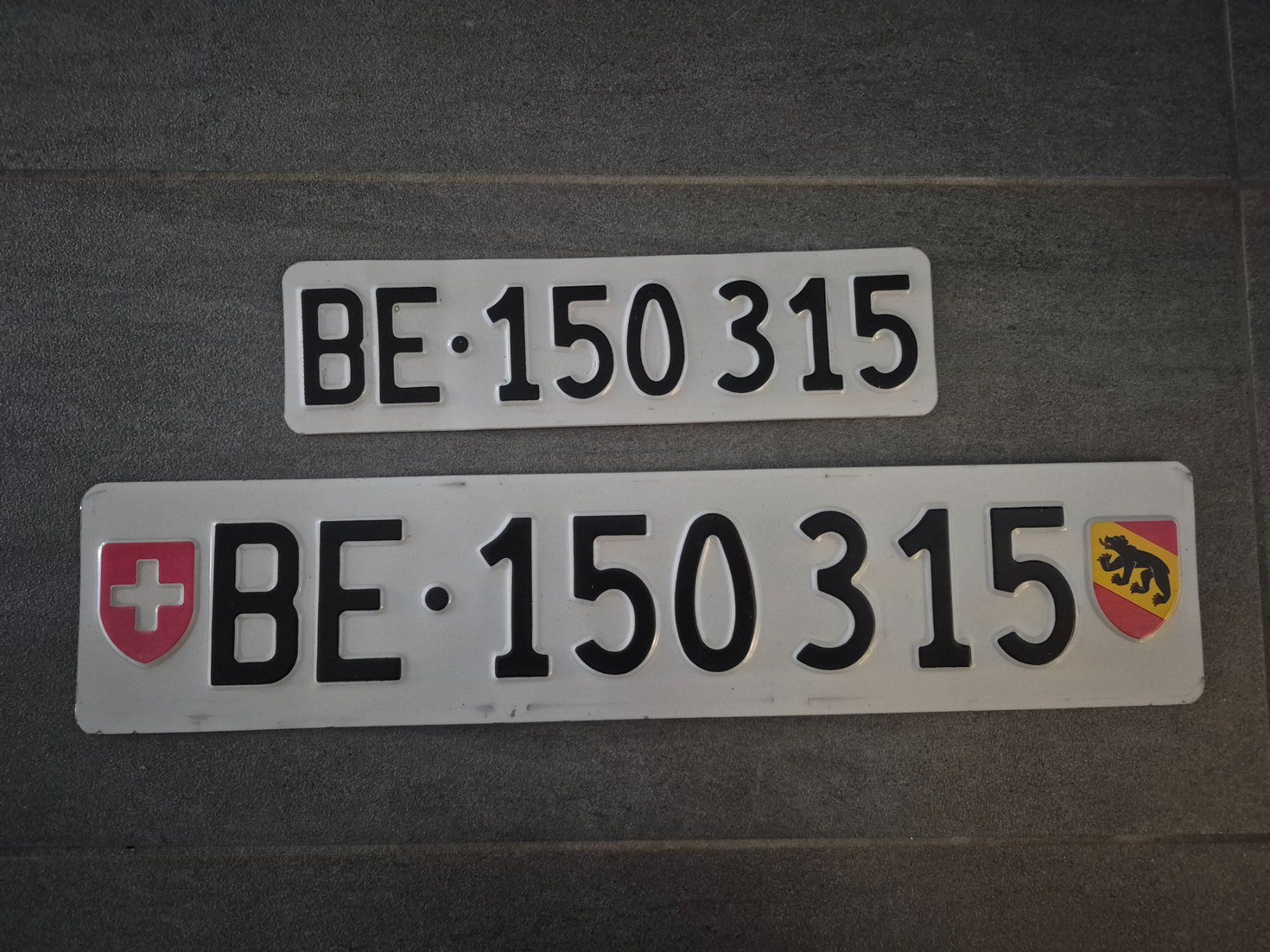 Ecriteaux: BE Kontrollschild – D'occasion à Walperswil par bvo_z8zd