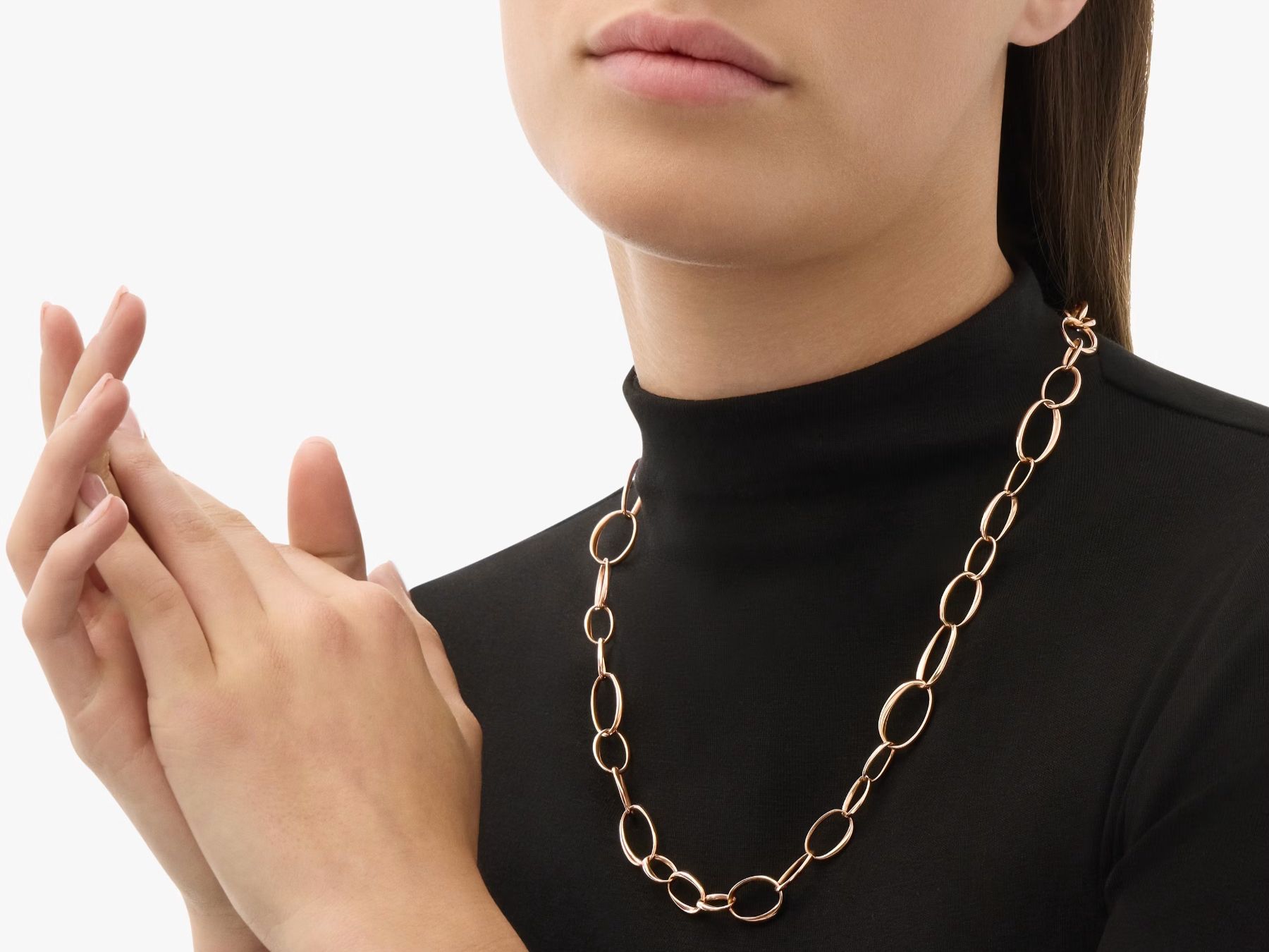 Pomellato Colliers: Long Collier Pomellato en Or Rose 18K. – Neuf (Voir description) à Geneve par iBest