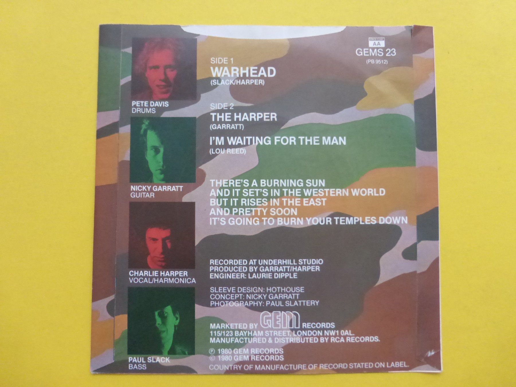 Dischi in vinile: UK Subs – Warhead – Usato da Zürich venduto da Swiss57 1