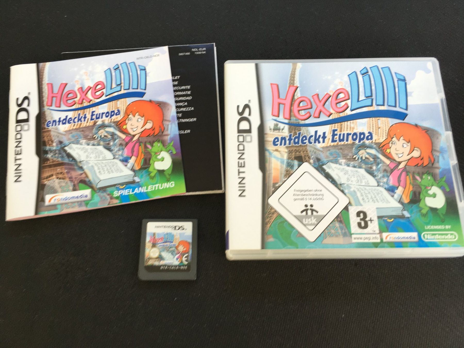 Nintendo Giochi: Hexe Lilli entdeckt Europa - Nintendo DS – Usato da St.Gallen venduto da Punktchen01