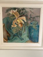 Original Gemälde von Stamm Elisabeth, Orchidee, Top!