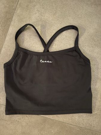 Teveo Sporttop schwarz Grösse M neuwertig