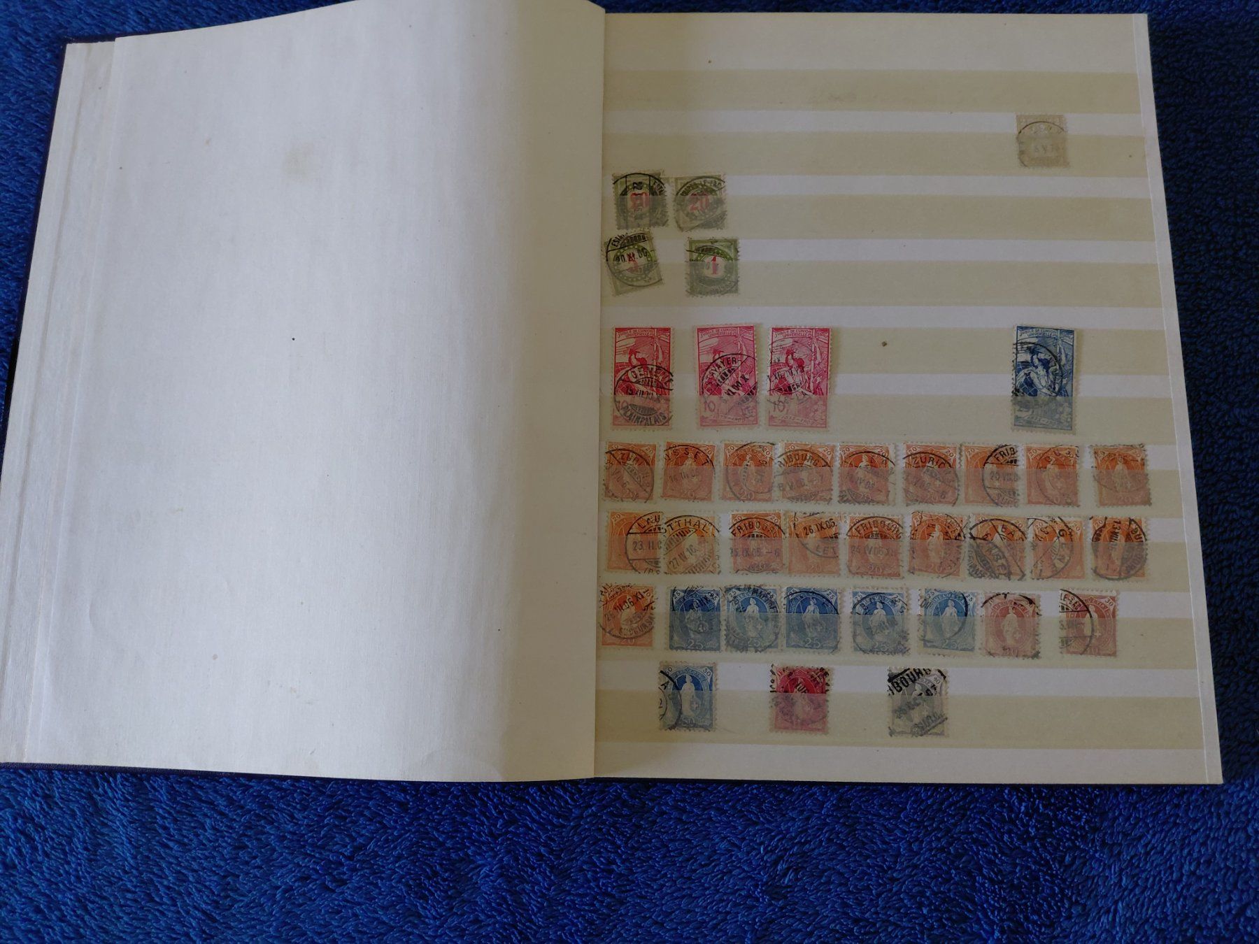 Alle Briefmarken: Album Diverses – Gebraucht aus Horw von Onurb008