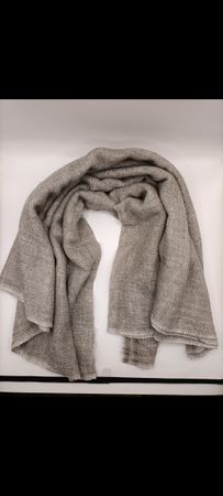 Écharpe 100%  cachemire homme taupe neuf jamais porté 