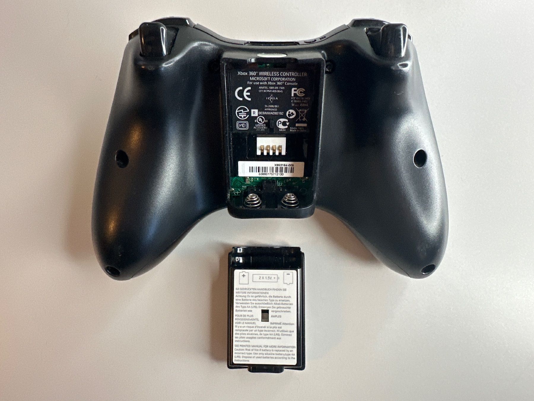 Microsoft Controller: Xbox 360 Controller schwarz – Usato da St.gallen venduto da taduz 2