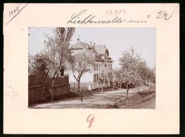 Fotografie Lichtenwalde, Strassenpartie 