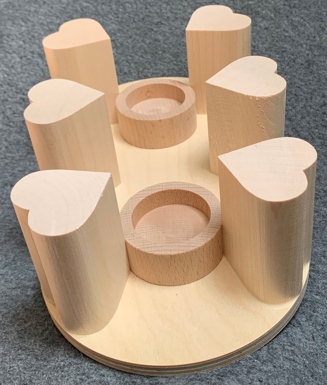 Holzartikel: Mit Kindern Basteln - Holz Teewärmer Herz – Neu (gemäss Beschreibung) aus Zäziwil von kreative-ideen 1