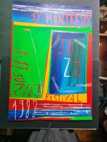 NICOLO DE MARIA MONTREUX JAZZ FESTIVAL 1988 PLAKAT 100X70CM