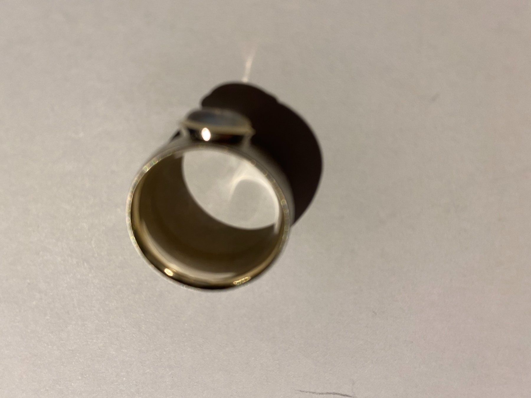Anelli: Ring, Silber, Opal, Durchm. 53 mm (21) – Nuovo (secondo la descrizione) da Muri b. Bern venduto da Silberqualle 1