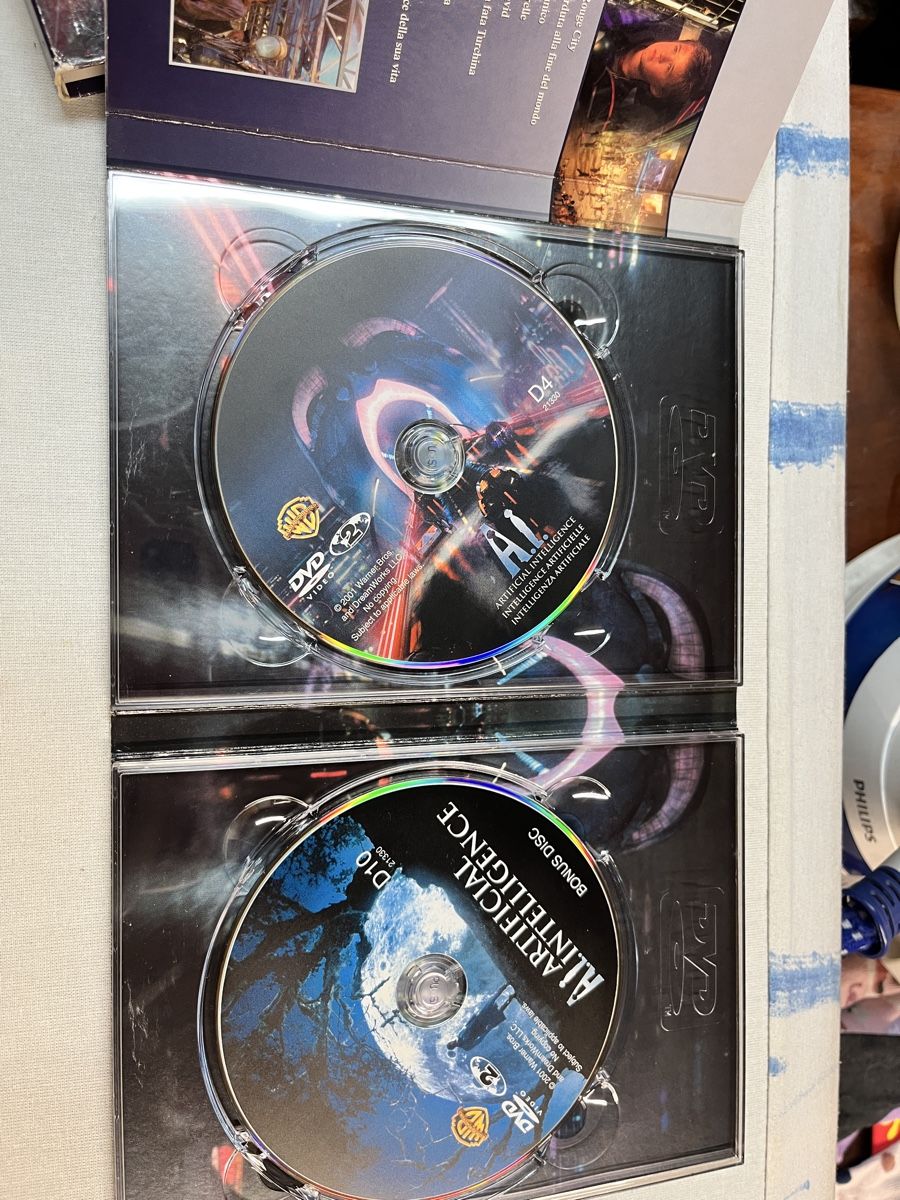 Tutti i DVDs: AI intelligenza artificiale dvd – Usato da Solduno venduto da NakiBijoux 1