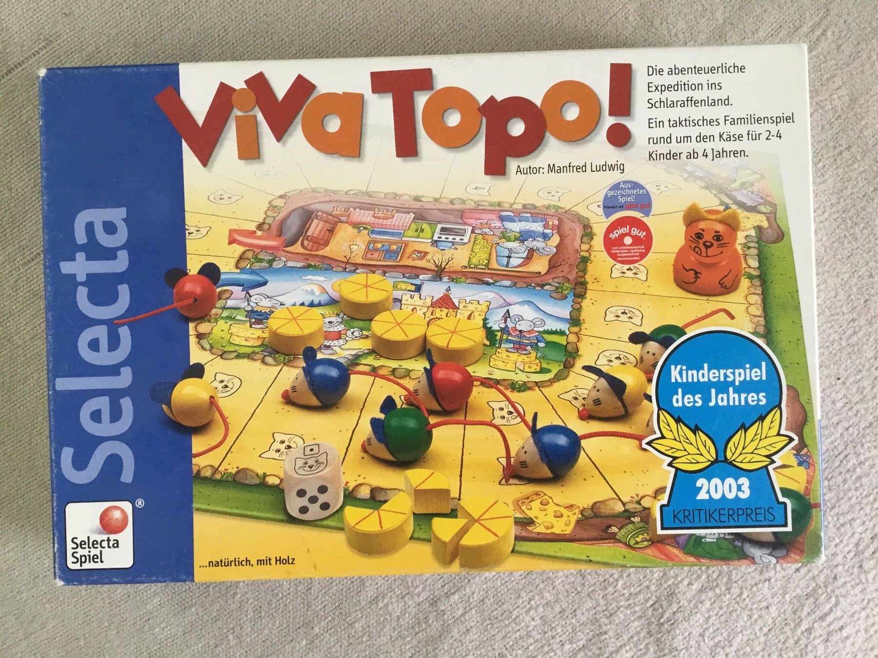 Selecta Giochi: Viva Topo – Nuovo (secondo la descrizione) da Diessenhofen venduto da quinto9