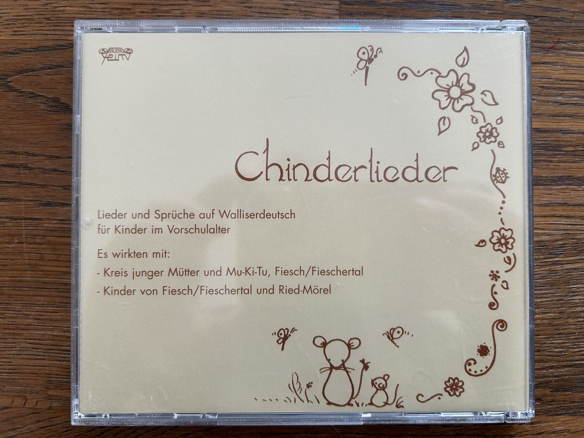 CDs: Chinderlieder Lieder und Sprüche auf  Walliserdeutsch CD  – Gebraucht aus Wolhusen von eve_m6cg 2