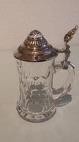 Bierkrug (Seidl) - Kristallglas mundgeblasen - H 20 cm, B 13