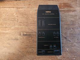 REVOX H8 Remote Control TOP