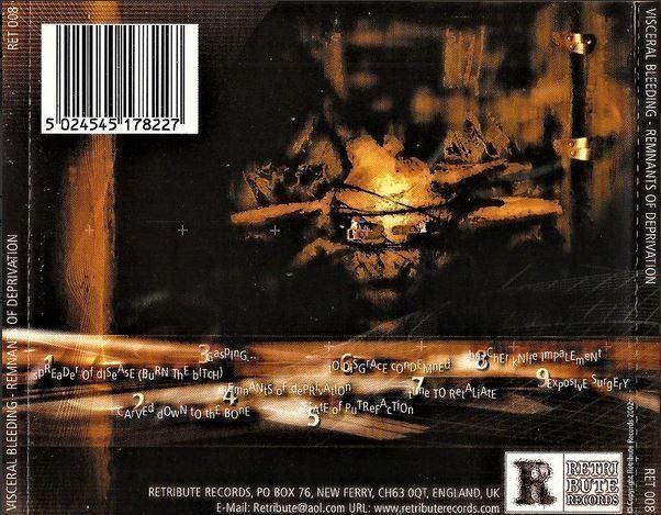 CDs: Visceral bleeding - Remnants... – Gebraucht aus St-Cergue von VeganWarrior 1