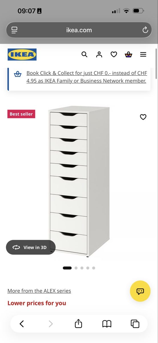 Ikea Cassettiere: Alex Schubladenelement IKEA  – Usato da St. Gallen venduto da Jbjbhs 2
