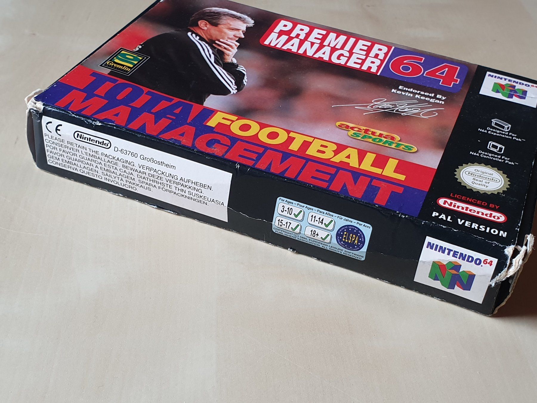 Nintendo Jeux: Premier Manager 64 – D'occasion à Stansstad par collectorsshop 3