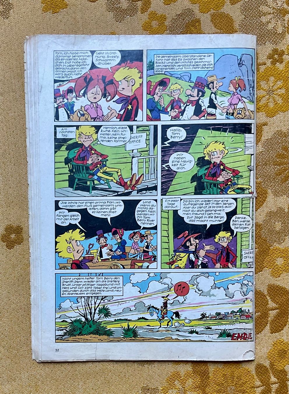 BD: Tom Berry Heft Nr 6 von 1968 – D'occasion à Endingen par nathan05 9