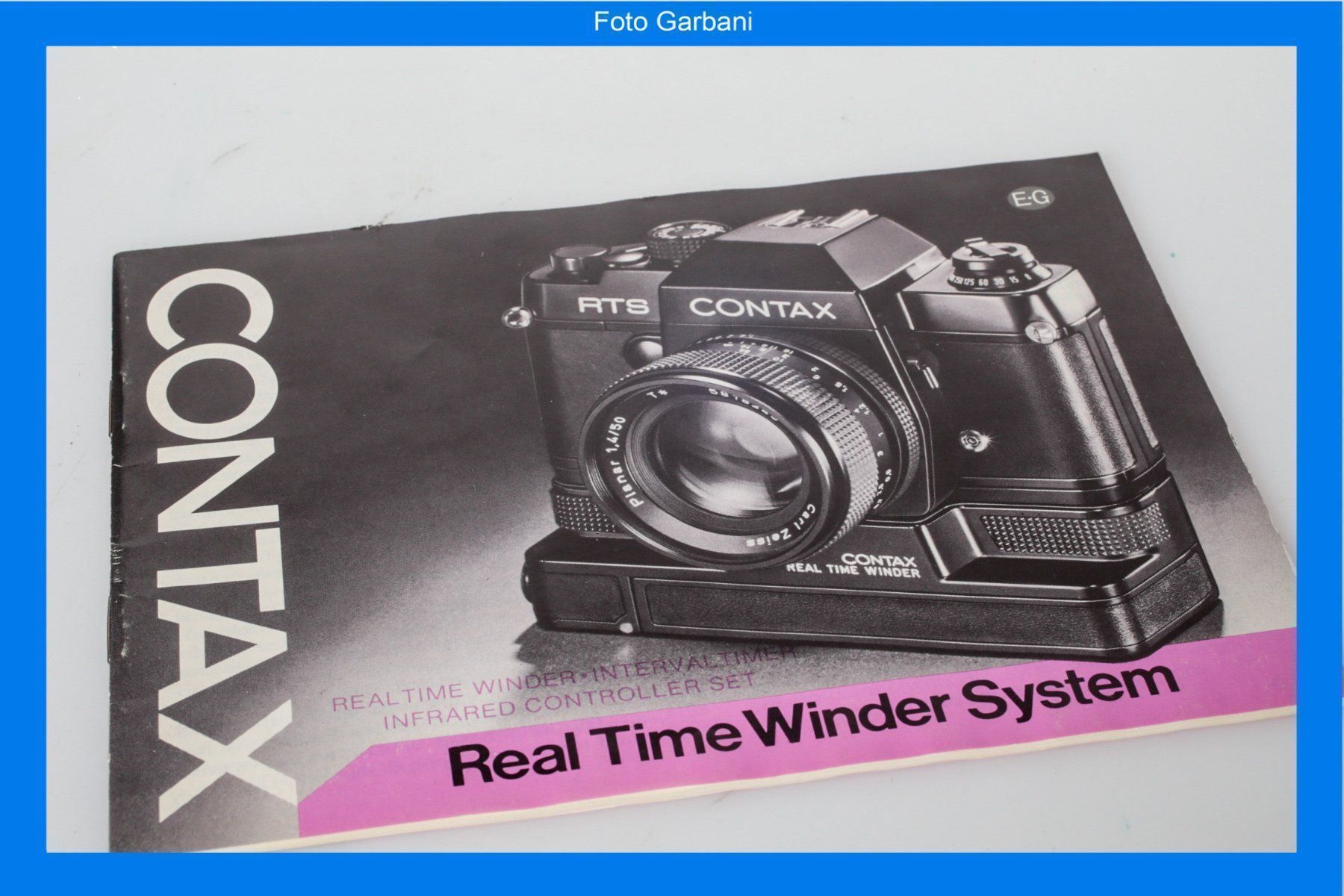 Documenti: Contax Real Time Winder System E/G – Usato da Muralto venduto da FotoGarbani
