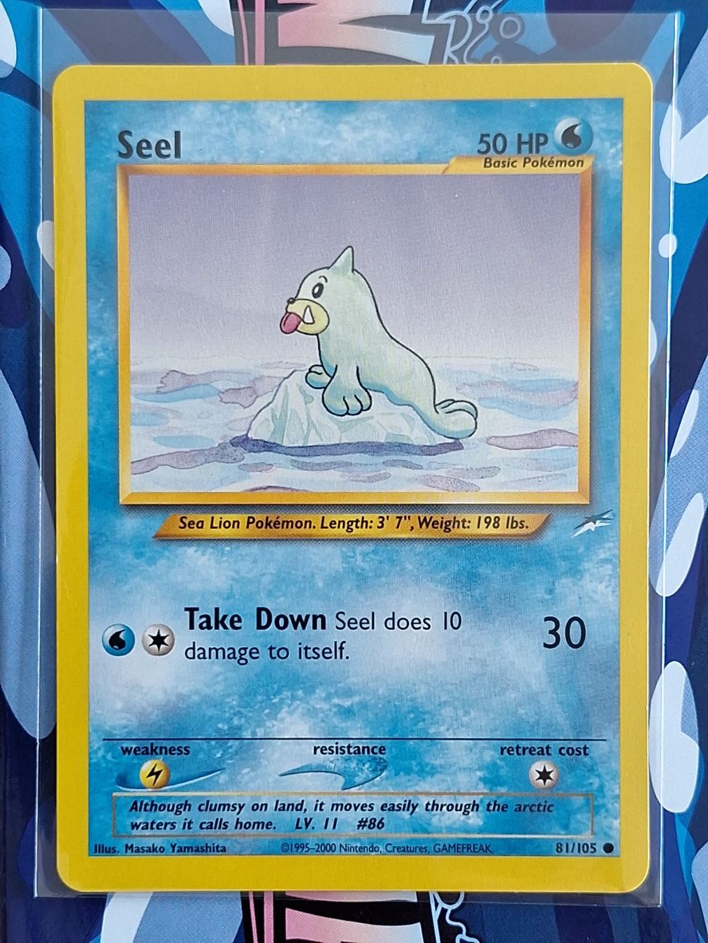 Pokémon Carte collezionabili: Seel Jurob - Neo Destiny – Usato da Altstätten SG venduto da GGsGameshop