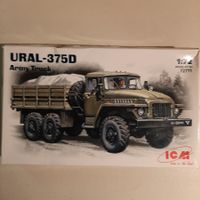 857 ... URAL-375 D Army Truck ... ICM 72711