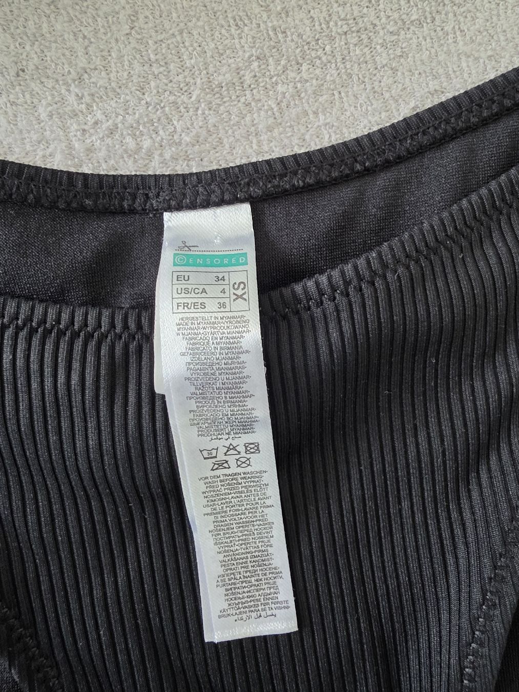 Badekleider & Bikinis: Bikini Schwarz XS – Neu (gemäss Beschreibung) aus Würenlos von Nigginiggi 2