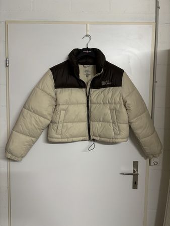 Daunenjacke Pacific Republic beige-braun Grösse M